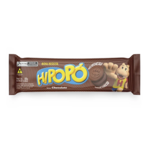 Galletas rellenas sabor chocolate Hipopó (80g)